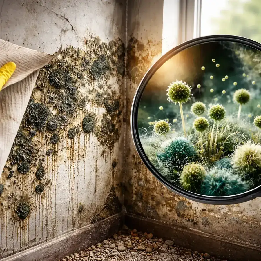 Pintor profissional aplicando tinta em parede interna