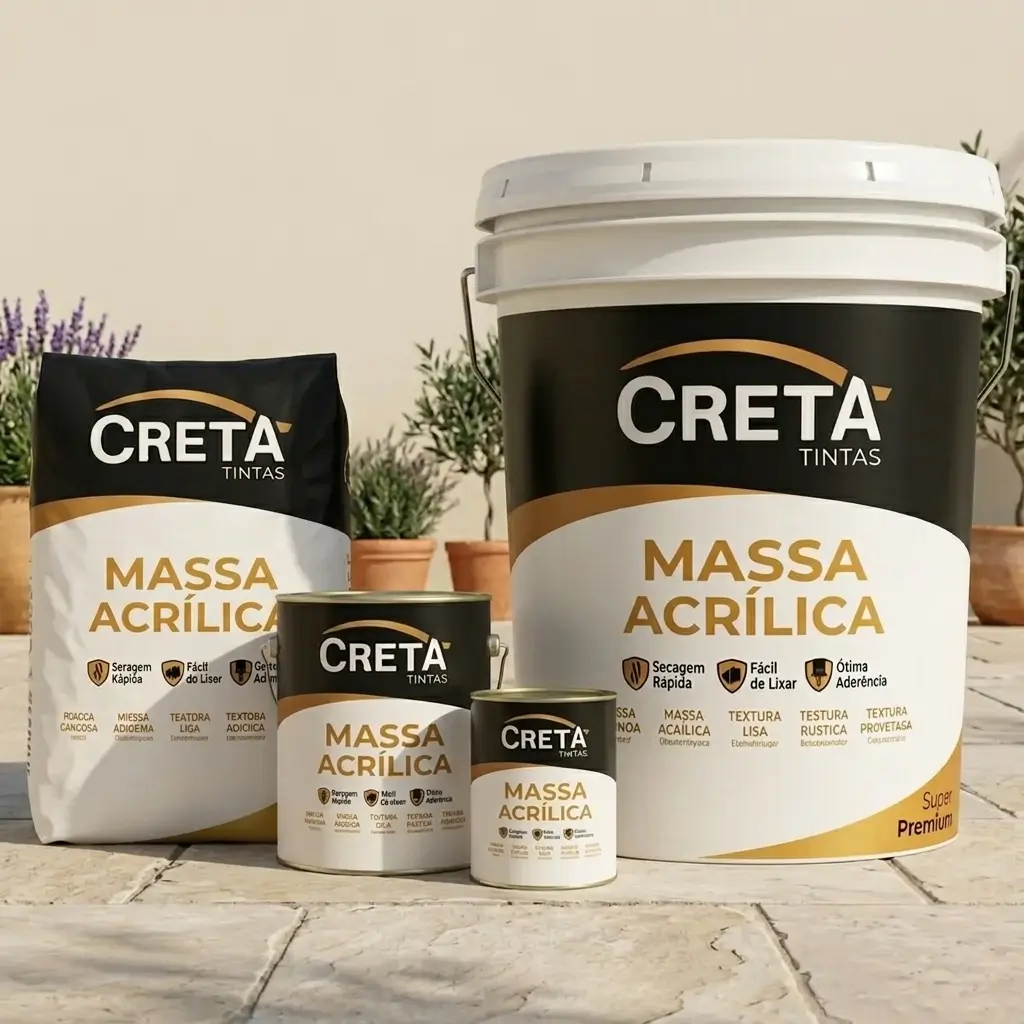 Massa Acrílica Creta Tintas