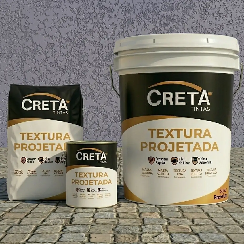 Textura Projetada Creta Tintas