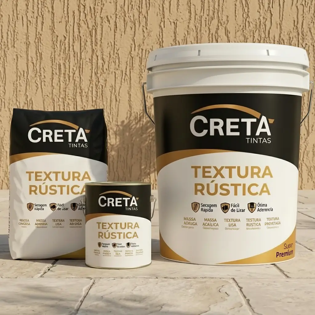 Textura Rústica Creta Tintas